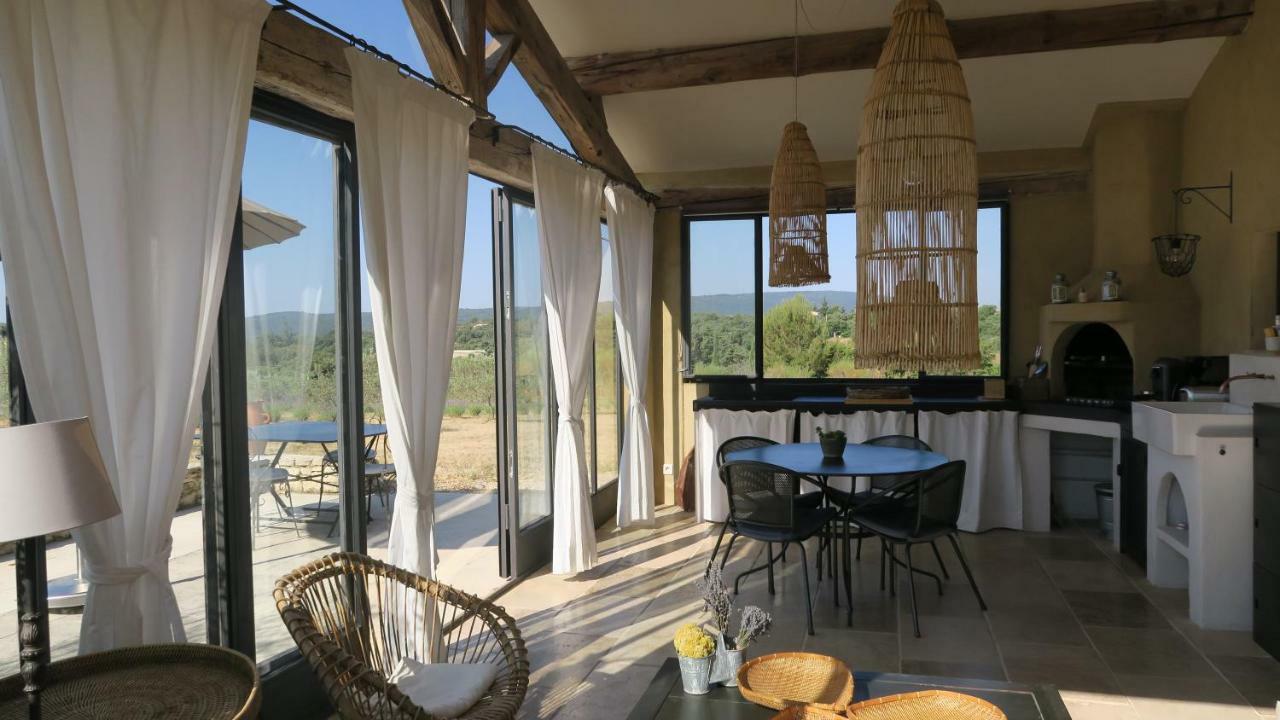 Le Clos d'Estellan - Piscine chauffée Bonnieux Exterior foto