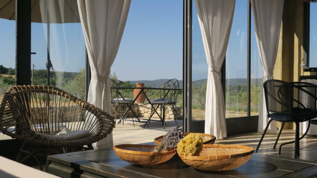 Le Clos d'Estellan - Piscine chauffée Bonnieux Exterior foto
